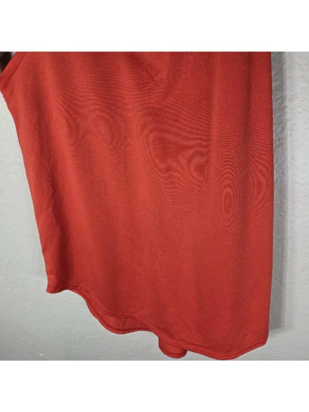 Nike Red Dri Fit Elastika Losse Fit Tank Top Racerback Mesh Panels Size S Womens